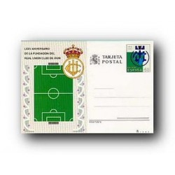 1991 España. Entero Postales Fútbol (Edif.153)**