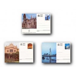 1996 España. Entero Postales Turismo (Edif.160/162)**