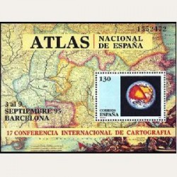 1995 España. Conferencia Internacional de Cartografía (Edif.3388