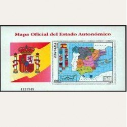 1996 España. Mapa del Estado Autonómico (Edif.3460)**