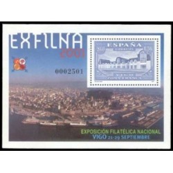 2001 España. EXFILNA 2001 (Edif.3816)**