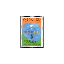 2001 España. Día Mundial del Correo (Edif.3820)**