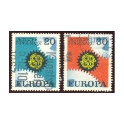 1967 Alemania. Europa CEPT. Ø