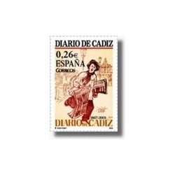 Sellos de España 2003. Diario de Cádiz. (Edifil 3995)**