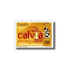 Sellos de España 2004. Olimpiada de Ajedrez - Calvià 2004. (Edif.4070)**