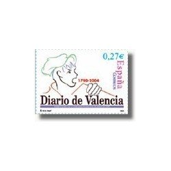 Sellos de España 2004. Diario de Valencia (Edif.4094)**