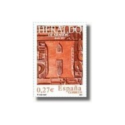 Sellos de España 2004. El Heraldo de Aragón (Edif.4115)**
