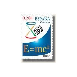 Sellos de España 2005. Año Mundial de la Física (Edif.4163)**