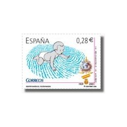 Sellos de España 2005. Identificación del Recién Nacido (Edif.4173)**