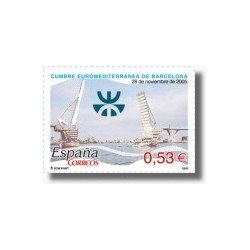 Sellos de España 2005. X Cumbre Euromediterránea (Edif. 4197)**