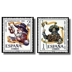 1965 España. Año Santo Compostelano. (Edif. 1672/3) **