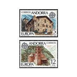 1978 Sellos de Andorra (correo español). Europa (Edif. 117/8)**