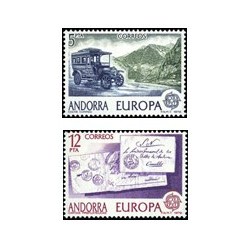 1979 Sellos de Andorra (correo español). Europa (Edif. 125/6)**