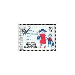 1979 Sellos de Andorra (correo español). Año Internacional del Niño (Edif.