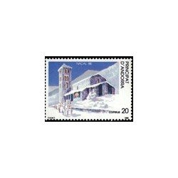 1988 Sellos Andorra Española. Navidad (Edif. 208)**