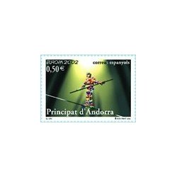 2002 Andorra Española. Europa - El Circo. (Edif. 295)**