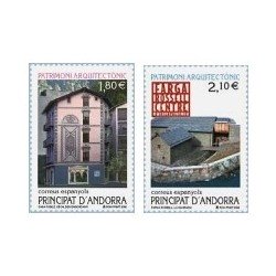 2002 Andorra Española. Patrimonio Arquitectónico. (Edif. 296/97)**