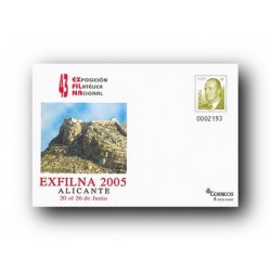 2005 España. Sobre EXFILNA - Alicante (Edif.100)**