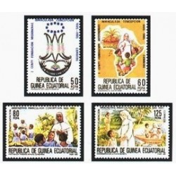 1985 Guinea Ecuat. Cent. de la Fundación de las Misiones Inmaculada Concep.