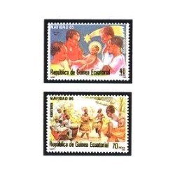1985 Guinea Ecuat. Navidad (Edif.71/72) **