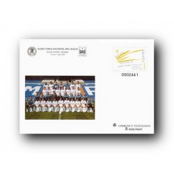 2002 España. Sobres Feria Nacional del Sello - Real Madrid (Edif. 78)**