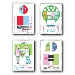 2007 España. Valores Cívicos (Edif. 4333/36)**
