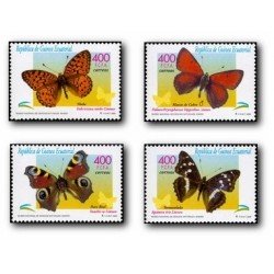 2000 Guinea Ecuat. Mariposas (Edif.267/270) **