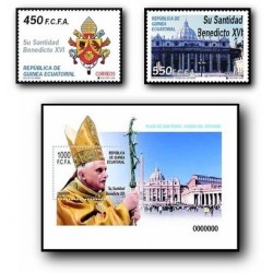 2006 Guinea Ecuat. Su Santidad Benedicto XVI (Edif.368/370) **