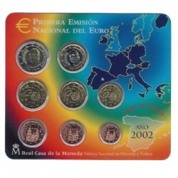 2002 España Euroset (carterita oficial)