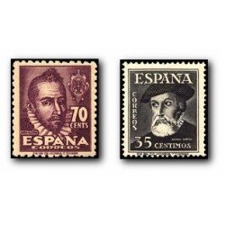 1948 Sellos de España. Personajes. (Edif. 1035/36) **