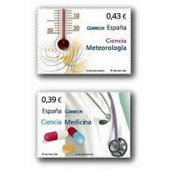 2008 Sellos de España. Ciencia (Edif. 4384/85)**