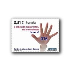 2008 Sellos de España. Contra la Violencia de Género. (Edif. 4389)**