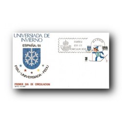 1981 SPD España. Universiada '81. (Edif.2608)