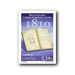 Sellos de España 2010. Bicentenario de las Cortes de 1810. **