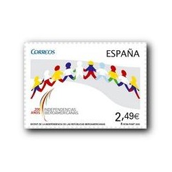 Sellos de España 2010. Indepen. de las Repúblicas Iberoamericanas. **