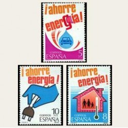 1979 España. Ahorro de Energía. Edif.2508/10 **