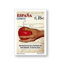Sellos de España 2011. Fiestas Populares. Sant Sebastià. **