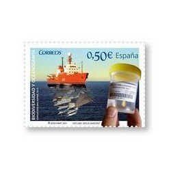 Sellos de España 2011. Biodiversidad y Oceanografía. **