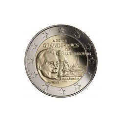 Moneda 2 euros conmemorativa. Luxemburgo 2012