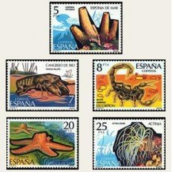 1979 España. Fauna. Invertebrados. Edif. 2531/35 **
