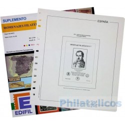 Suplemento Anual Edifil España Homenaje Filatélico 2012 (Black Penny y Ming