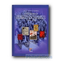 Catálogo de Sellos Locales de la Guerra Civil Española Tomo III