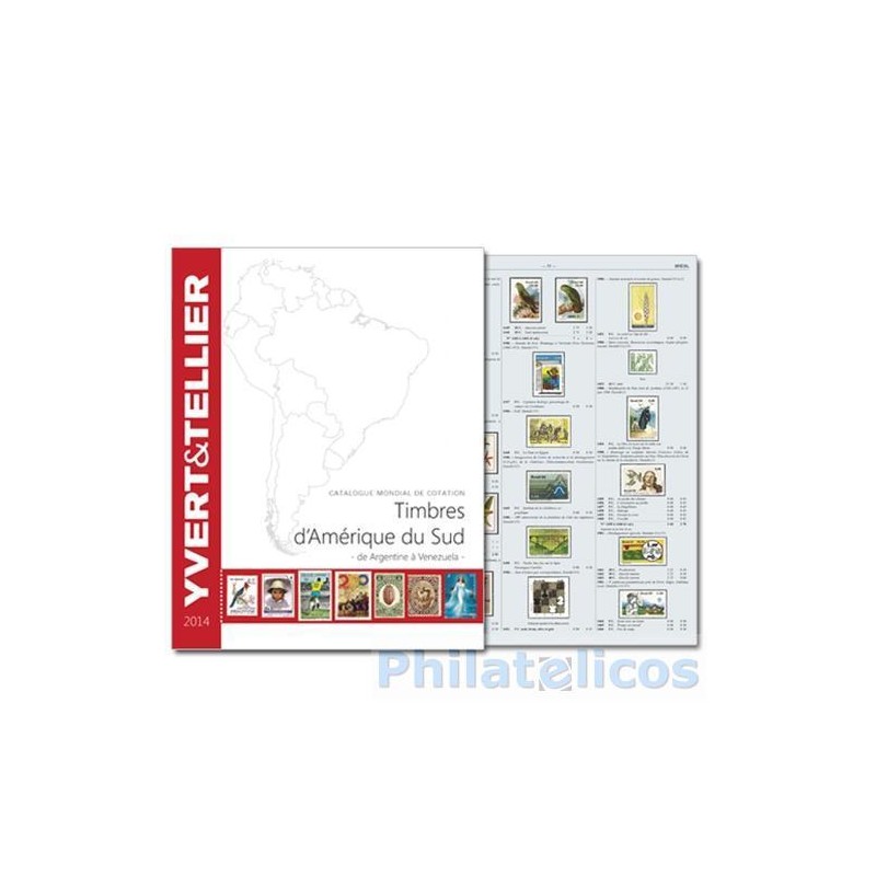 Catálogo de Sellos Yvert et Tellier América del Sur
