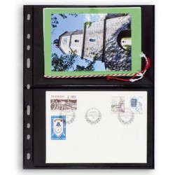 Hojas para Clasificador de sellos Leuchtturm VARIO 1S (5 unds.)