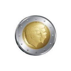 Moneda 2 euros conmemorativa. Holanda 2014