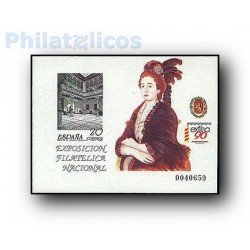 1990 Prueba Oficial. Exposición Filatélica Nacional EXFILNA´90