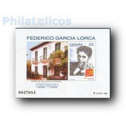 1998 Prueba Oficial. Centenarios. Federico García Lorca