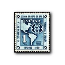 1951 España. VI Congreso de la Unión Postal de las Américas (Edif. 1091) **