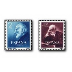 1952 España. Ramón y Cajal y Ferrán. (Edif. 1119/1120)**