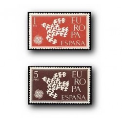 1961 España. Europa CEPT. (Edif.1371/72) **